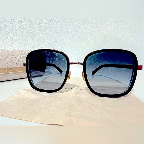 Jimmy Choo sunglasses ‘ELVA/S’ with case - Picture 3 of 7